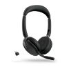 Picture of Jabra Evolve2 65 Flex MS Teams, Stereo Bluetooth Headset, Link380c USB-C Dongle, Foldable Design, 2Yr Warranty ANC, 20 hours battery life, 30m Range
