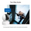 Picture of TP-Link Tapo C212, Pan/Tilt Home Security Wi-Fi Camera, 2K (2304x1296), 2.4 GHz, Horizontal 360º, 1 × Ethernet Port,Local Storage through microSD Card
