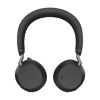 Picture of Jabra Evolve2 75 USB-C Link380a UC Stereo Black, 8-Mic Technology, 36 Hours Battery & Fast Charge, Dual-Foam Tech, Discreet Hide-Away Boom Arm