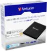Picture of Verbatim External Slim Blue-ray Writer Ultra HD 4K Type-C Connection, USB 3.1 Gen1. Includes Nero Burning Software. Ultra Portable. New 2025