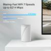 Picture of TP-Link Deco BE65-5G(1-pack) 5G BE9300 Tri-Band Whole Home Mesh Wi-Fi 7 Gateway (WIFI7)  574 Mbps at 2.4 GHz + 2880 Mbps at 5 GHz + 5760 Mbps at 6 GHz