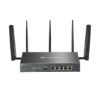 Picture of TP-Link ER706W-4G Omada 4G+ Cat6 AX3000 Gigabit VPN Router, 4G+, Dual Band Wi-fi 6, 6 Gigabit Ports (5 RJ45+1 SFP), 5 High-Gain Detach Ant.