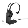 Picture of Jabra  Evolve2 55 USB A MS Teams Mono Stand, Active Noise Cancellation (ANC), Link 380 Bluetooth® Adapter ,30m Wireless Range, 18 Hours Battery Life
