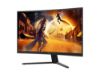 Picture of AOC 32' Curved 2K QHD (2560 x 1440) 0.5ms, 180hz, HDR10,  VA, Adaptive Sync, 300 cd/m2, 1500R, HDMI 2.0 and DP 1.4.  VESA 100 x 100. Gaming Monitor