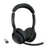 Picture of Jabra  Evolve2 55, USB A, Stereo, UC, Active Noise Cancellation (ANC), Link 380 Bluetooth® Adapter ,30m Wireless Range, 18 Hours Battery Life