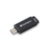 Picture of Verbatim 32GB Type-C USB 3.2 Flash Drive - Black Retail Pack 70903 Ultra Fast Transfer, Compact and Light weight design