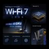 Picture of TP-Link Archer TBE400E BE6500 Wi-Fi 7 Bluetooth 5.4 PCIe Adapter,  6GHz@2882 Mbps, 5GHz@2882 Mbps, 2.4GHz@688 Mbps (wifi7) (NIC)