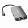 Picture of Verbatim USB-C Pro Multiport Hub 5 Port 1 x HDMI, 1 x RJ45, 2 x USB-A 3.2 Gen1, 1 x USB-C PD (Power Delivery). Ultra Portable for notebook, phone, pad