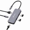 Picture of Verbatim USB-C Pro Multiport Hub 5 Port 1 x HDMI, 1 x RJ45, 2 x USB-A 3.2 Gen1, 1 x USB-C PD (Power Delivery). Ultra Portable for notebook, phone, pad
