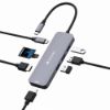 Picture of Verbatim USB-C Pro Multiport Hub 8 Ports,2 x HDMI, 3 x USB-A 3.2 Gen1, 1 x SD card slot, 1 x microSD card slot, 1 x USB-C PD
