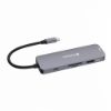 Picture of Verbatim USB-C Pro Multiport Hub 8 Ports,2 x HDMI, 3 x USB-A 3.2 Gen1, 1 x SD card slot, 1 x microSD card slot, 1 x USB-C PD