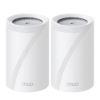Picture of TP-Link Deco BE65 Pro(2-pack) BE11000 Whole Home Mesh WiFi 7 System, 688 Mbps at 2.4 GHz + 4320 Mbps at 5 GHz + 5760 Mbps at 6 GHz