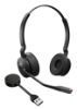 Picture of Jabra Engage 55 SE, Stereo, Link400a, UC DECT Headset, 150m Wireless Range, Noise Cancelling, Flexible, Portable, Durable, Lightweight, Busylight