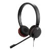 Picture of Jabra Evolve 20 SE, USB C/A, MS Stereo Headset, Plug-and-play, Noise-cancelling, Clearer Conversation, Manage Calls Easily, Leatherette Ear Cushions