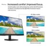 Picture of HP 324PV 23.8'/24' 100Hz FHD IPS Business Monitor Anti-Glare 1920x1080 16:9 5ms Tilt Adjustment Slim Bezel Low Blue Light HDMI VGA VESA 3yr ~64X66AA