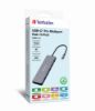 Picture of Verbatim USB-C Pro Multiport Hub 13 Port,2 x HDMI, 1 x DisplayPort, 1 x RJ45, 3 x USB-A 3.2 Gen 1, 1 x USB-A 3.2 Gen 2, 2 x USB-A 2.0, 1 x Audio, 2 x