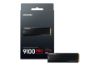 Picture of Samsung 9100 PRO 1TB PCIe Gen5 NVMe SSD Heatsink 14700MB/s 13300MB/s R/W 1850K/2600K IOPS 600TBW 1.5M hrs V-NAND TLC AES 256-bit Encryption 5yr wty