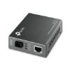 Picture of TP-Link MC112CS Media Converter SC WDM Monomodo Simplex 10/100Mbps RJ45 to 100M single-mode SC fiber Tx:1310nm Rx:1550nm up to 20km (LS)