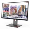 Picture of LENOVO ThinkVision P27QD-40 27' QHD pixels Monitor IPS 2560x1440 16:9 Height Adjustable Tilt Swivel Anti-GlarE DP HDMI USB-C Hub RJ45 LAN Black 3YR