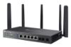 Picture of TP-Link DR3650v-4G Omada 4G+ Cat6 AX3000 Wi-Fi 6 Gigabit Desktop DSL Gateway, 574Mbps@2.4GHz + 2402Mbps@5GHz(HE160), VDSL2 350 350/60, VoIP
