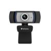 Picture of Verbatim 1080p Full HD Webcam - Black/Silver FHD 1920x1080, 2.0 Mega Pixels, Compatible with Windows XP,7 8, 10, Android V5, MacOS 10.6 or Above