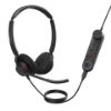 Picture of Jabra Engage 50 II Dual Teams Corded USB-C/A Headset, Best Headset for Clear Customer Calls Ultra-Lightweight Hearing Protection Smartringer Busylight