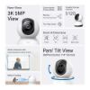 Picture of TP-Link TC74 Pan/Tilt AI Home Security Wi-Fi Camera , 3K 5MP (2880×1620), 2.4 GHz, Horizontal 360º