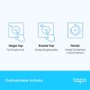 Picture of TP-Link Tapo Smart Remote Dimmer Switch, Smart Customised Actions, Multiple Control, Flexible Mounting, Long Battery Life (Tapo S200D)