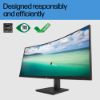 Picture of HP P34hc G4 34' WQHD 4K CURVED 21:9 3440x1440 Height Adjust Tilt USB-C (65W PD) DP HDMI Speakers USB 3yrs wty