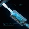 Picture of TP-Link UE330C USB 3.0 Type-C to Gigabit Ethernet Network Adapter with 3-Port USB 3.0 Type-A Hub