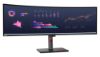 Picture of LENOVO ThinkVision P49W-30 49' Dual QHD Curve Monitor IPS 5K 5120x2160 21:9 Height Adjustable Tilt Swivel DP HDMI TBT4 USB-C Hub USB-B LAN Audio VESA