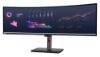 Picture of LENOVO ThinkVision P49W-30 49' Dual QHD Curve Monitor IPS 5K 5120x2160 21:9 Height Adjustable Tilt Swivel DP HDMI TBT4 USB-C Hub USB-B LAN Audio VESA