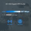 Picture of TP-Link ER605W Omada AC1200 Gigabit Wi-Fi Gateway