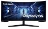 Picture of Samsung 34' Odyssey G55T WQHD Curved 3440x1440 21:9 1000R 165Hz 1ms 250 cd/㎡ FreeSync VA DP HDMI Headphone Tilt VESA Gaming Monitor Black 3YR