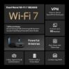 Picture of TP-Link TL-WR3602BE BE3600 Dual-Band Wi-Fi 7 Portable Travel Router, 2.5G Multi-Gig Connectivity
