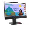 Picture of LENOVO ThinkVision T24D-4V 23.8'24' FHD IPS Monitor 1920x1080 16:9 Height Adjustable Tilt Swivel Pivot DP HDMI USB-C hub LAN Hub built-in Webcam Speak