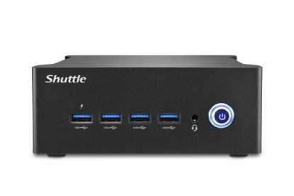 Picture of Shuttle NT10H5 Intel ® Meteor Lake Core Ultra 5 125H processor, 2xDDR5, 1x M.2 2280, 2x HDMI, 2x DP, 8x USB, 2x Realtek,2.5G LAN, 1x M.2 223