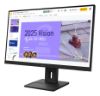 Picture of LENOVO ThinkVision E27Q-40 27' 100Hz QHD IPS Monitor 2K 2560x1440 16:9 4ms Tilt Swivel Pivot Height Adjust 2xHDMI DP VESA 3yr WTY Black