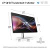 Picture of HP Series 7 Pro 727PU 27' 2K QHD IPS Thunderbolt Monitor 2560x1440 16:9 5ms Height Adjust Tilt Swivel Pivot HDMI DP USB-C VESA 3yrs