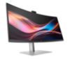 Picture of HP Series 7 Pro 734PM 34' Curved 3K WQHD Thunderbolt IPS Conferencing Monitor 3440x1440 21:9 5ms Height Adjust Tilt Swivel Pivot Webcam Speaker USB-C