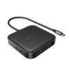 Picture of Targus HyperDrive USB4 Mobile Dock USB-C 100W PD Passthrough 8K@30Hz 4K@60Hz 1xDP1.4 1xHDMI2.1  2xUSB-A 1xUSB-C 1xUSB4 Black 2Y WTY