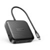 Picture of Targus HyperDrive USB4 Mobile Dock USB-C 100W PD Passthrough 8K@30Hz 4K@60Hz 1xDP1.4 1xHDMI2.1  2xUSB-A 1xUSB-C 1xUSB4 Black 2Y WTY