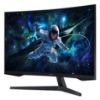 Picture of Samsung Odyssey G55C 32' QHD Curved Gaming Monitor 2560 x 144 165Hz16:9 1000R 1ms VA AMD  FreeSync HDR10 DisplayPort HDMI Tilt VESA Headphone 3YR WTY