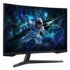 Picture of Samsung Odyssey G55C 32' QHD Curved Gaming Monitor 2560 x 144 165Hz16:9 1000R 1ms VA AMD  FreeSync HDR10 DisplayPort HDMI Tilt VESA Headphone 3YR WTY