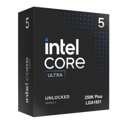 Picture of Intel Core Ultra 5 processor 250K Plus LGA1851 (30M Cache, up to 5.30 GHz) (15th Gen), Integrated Graphics  Please note: No CPU Cooler Included