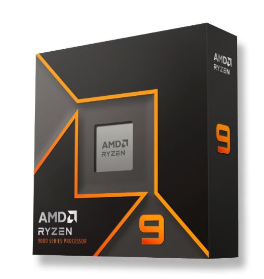 Picture of AMD Ryzen 9 9900X 12Cores/24Threads, 120w, Max Boost Clock 5.6 GHz, PCIE 5.0, 64MB Cache, Radeon™ Graphics, 2200 MHz Frequency