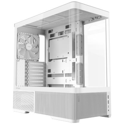 Picture of Antec C6 Curve AIR - White, ATX/mATX/ITX, steel/glass, 7 slots, 450mm GPU, 180mm CPU, 3 PWM fans, USB-C 10Gbps