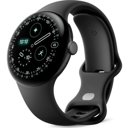 Picture of Google Pixel Watch 4 Wi-Fi (41mm) - Matte Black with Obsidian Active Band(GA09958-US) *AU STOCK*, AMOLED, 2GB/32GB, NFC, 325mAh, 2 Years Warranty