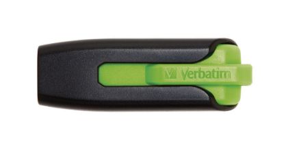 Picture of Verbatim 16GB V3 USB3.0 Green Store'n'Go V3; Rectractable USB Storage Drive Memory Stick (LS)