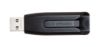 Picture of Verbatim Store'n'Go V3 USB 3.2 SuperSpeed Drive 128GB - Backup Storage, Grey, Windows, Mac, Linux Compatible.